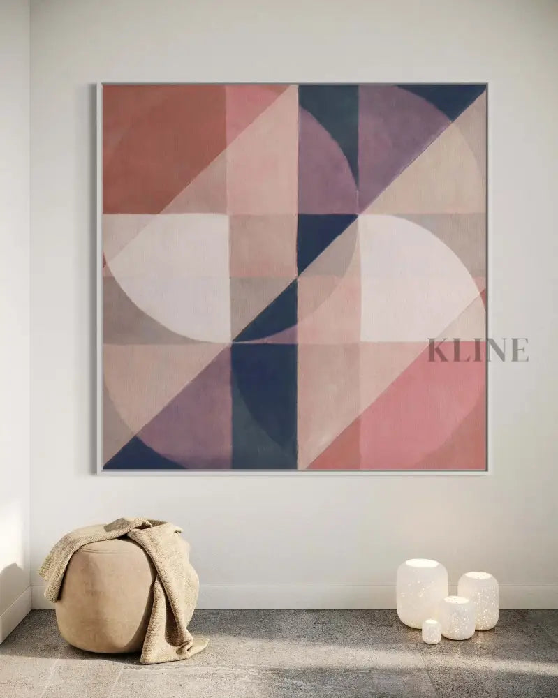 Geometric Breakdown 2 - Hand Painting