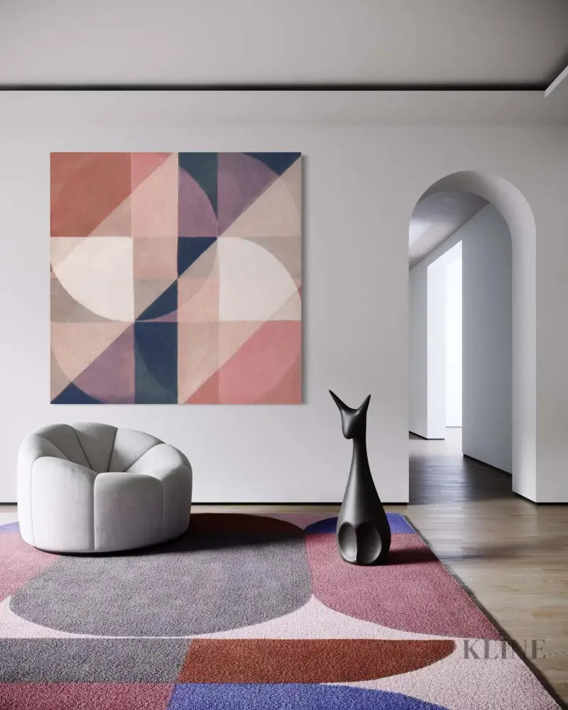 Geometric Breakdown 2 - Hand Painting