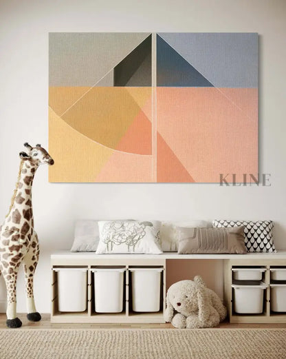 Geometric Sailing 02 - Hand Painting