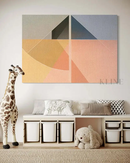 Geometric Sailing 02 - Hand Painting