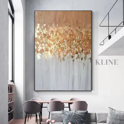 Gilded Horizon - Hand Painting