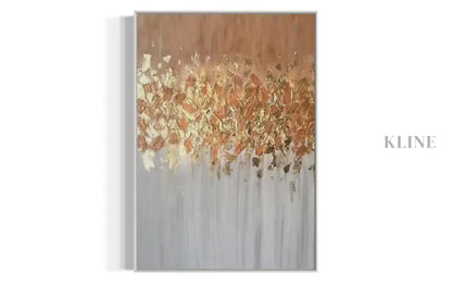 Gilded Horizon - Hand Painting