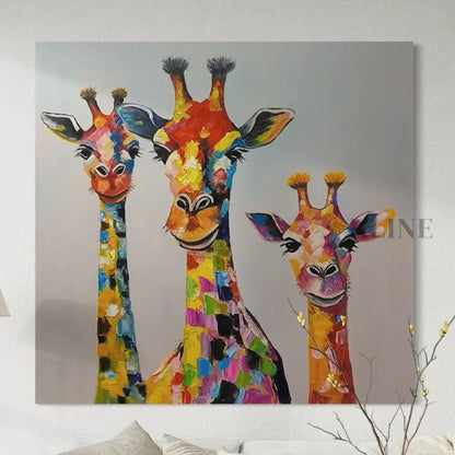 Giraffic Jam - Hand Painting