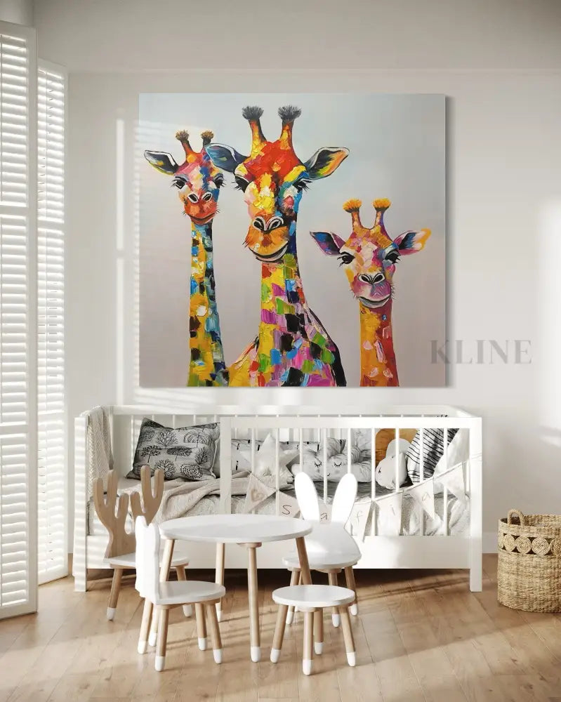 Giraffic Jam - Hand Painting