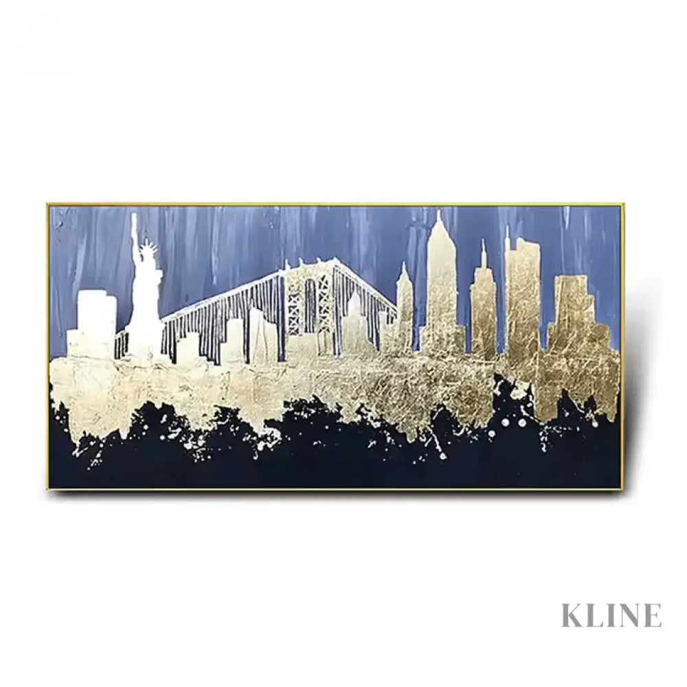 Glamorous City Life - Hand Painting 