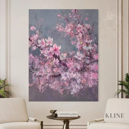Glimmer of Sakura - Hand Painting