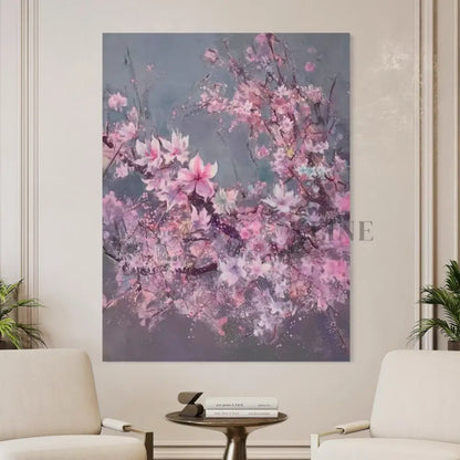 Glimmer of Sakura - Hand Painting