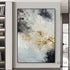 Golden and Grey - Hand Painting