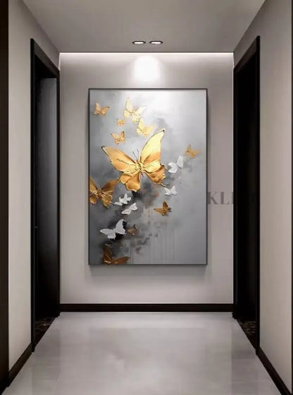Golden Ascendance - Hand Painting
