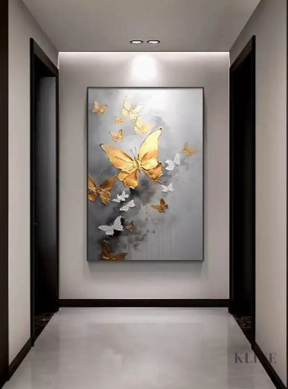 Golden Ascendance - Hand Painting