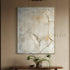 Golden Cracked Earth - Hand Painting