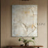 Golden Cracked Earth - Hand Painting