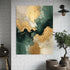 Golden Currents - Hand Painting