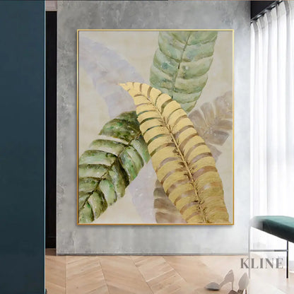 Golden Debut - Hand Painting