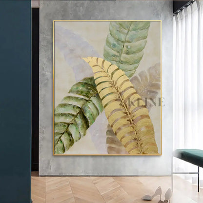 Golden Debut - Hand Painting