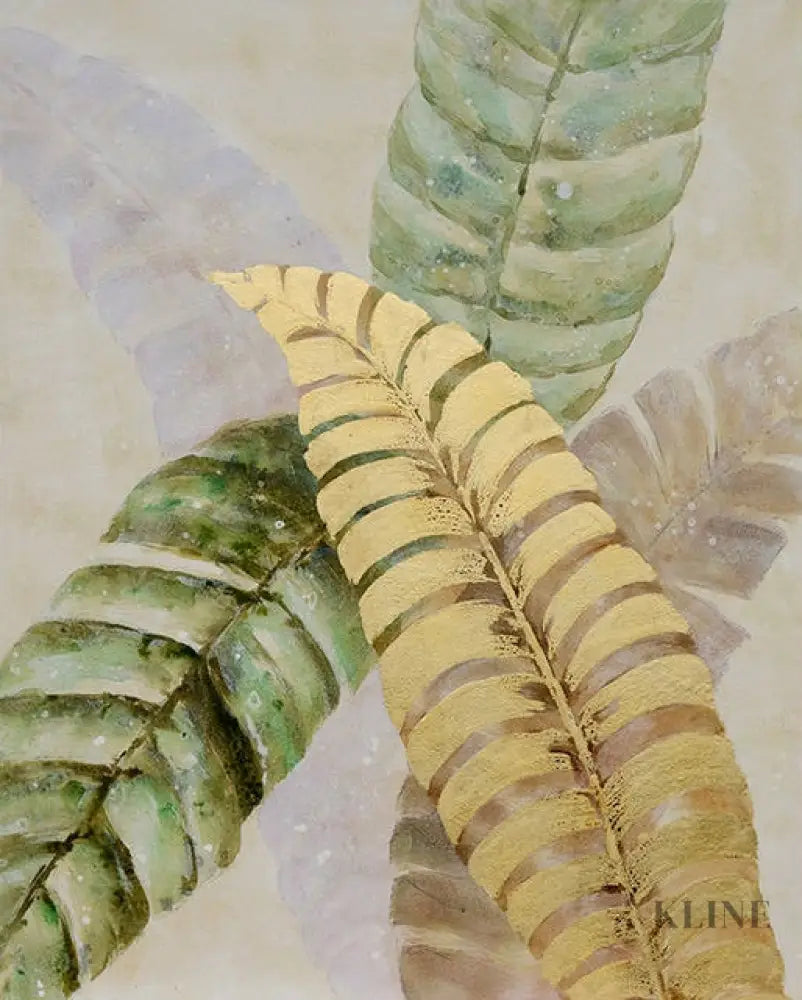 Golden Debut - Hand Painting