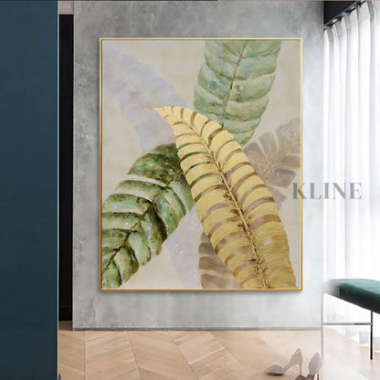 Golden Debut - Hand Painting