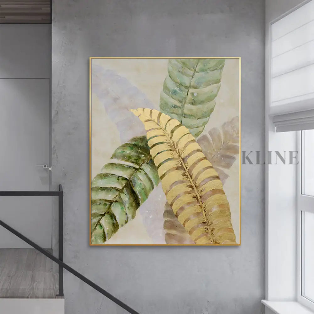 Golden Debut - Hand Painting
