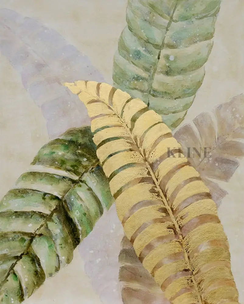 Golden Debut - Hand Painting