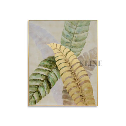 Golden Debut - Hand Painting