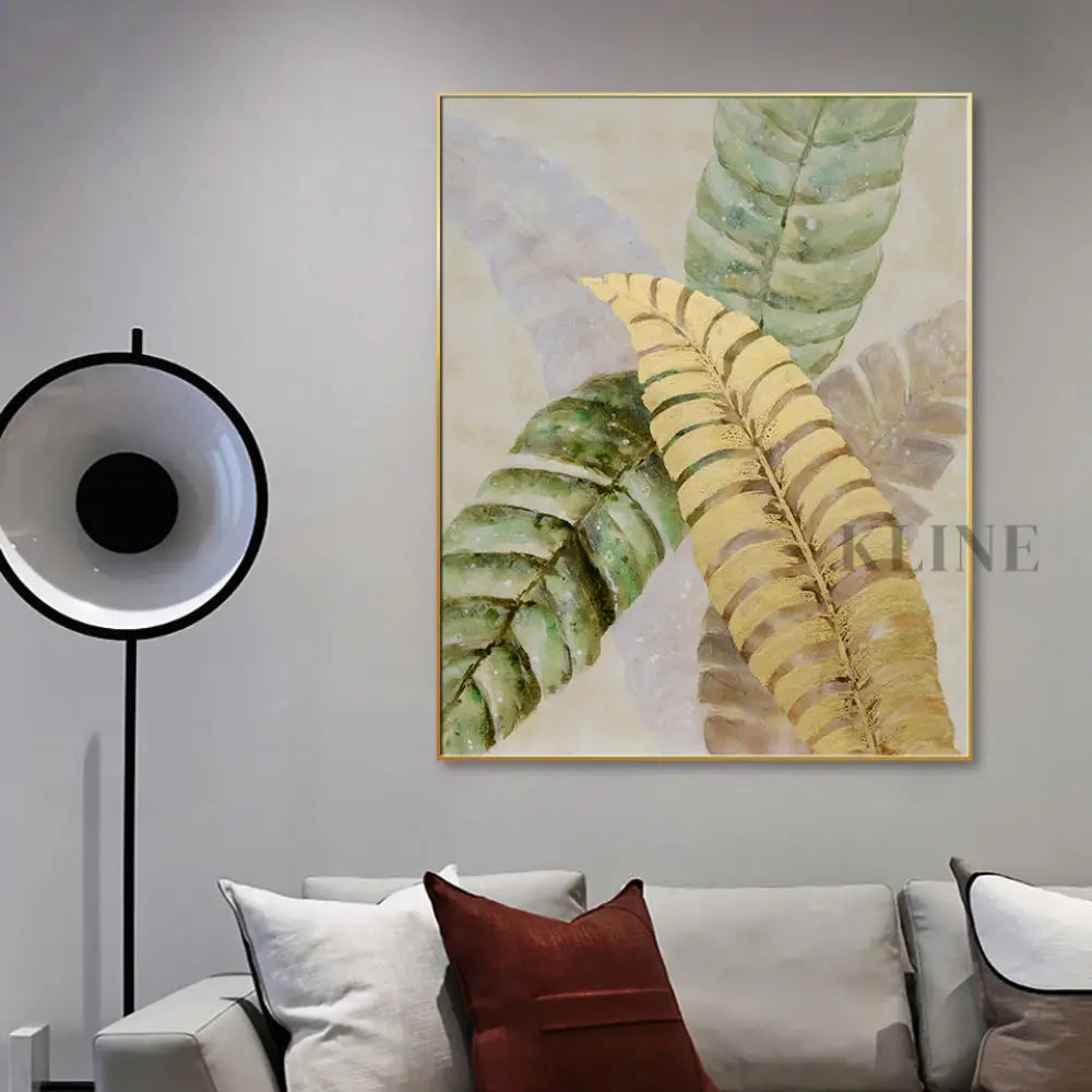 Golden Debut - Hand Painting 