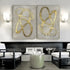 Golden Diptych - Hand Painting