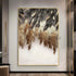 Golden Elegance - Hand Painting