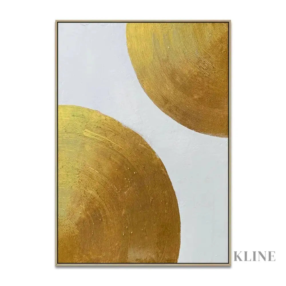 Golden Epiphany - Hand Painting 