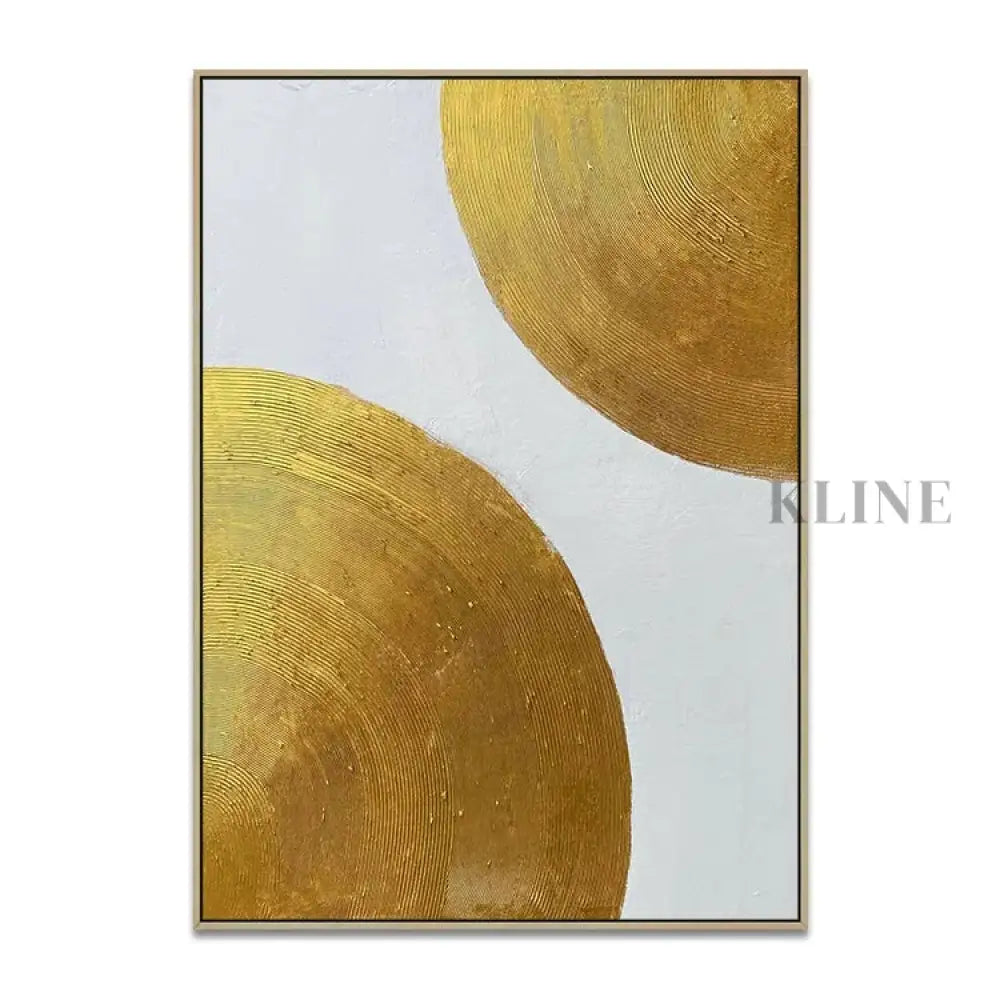 Golden Epiphany - Hand Painting