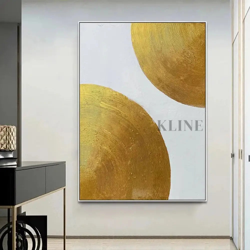 Golden Epiphany - Hand Painting