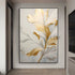 Golden Floral 2 - Hand Painting