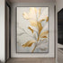Golden Floral 2 - Hand Painting