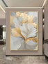 Golden Floral - Hand Painting
