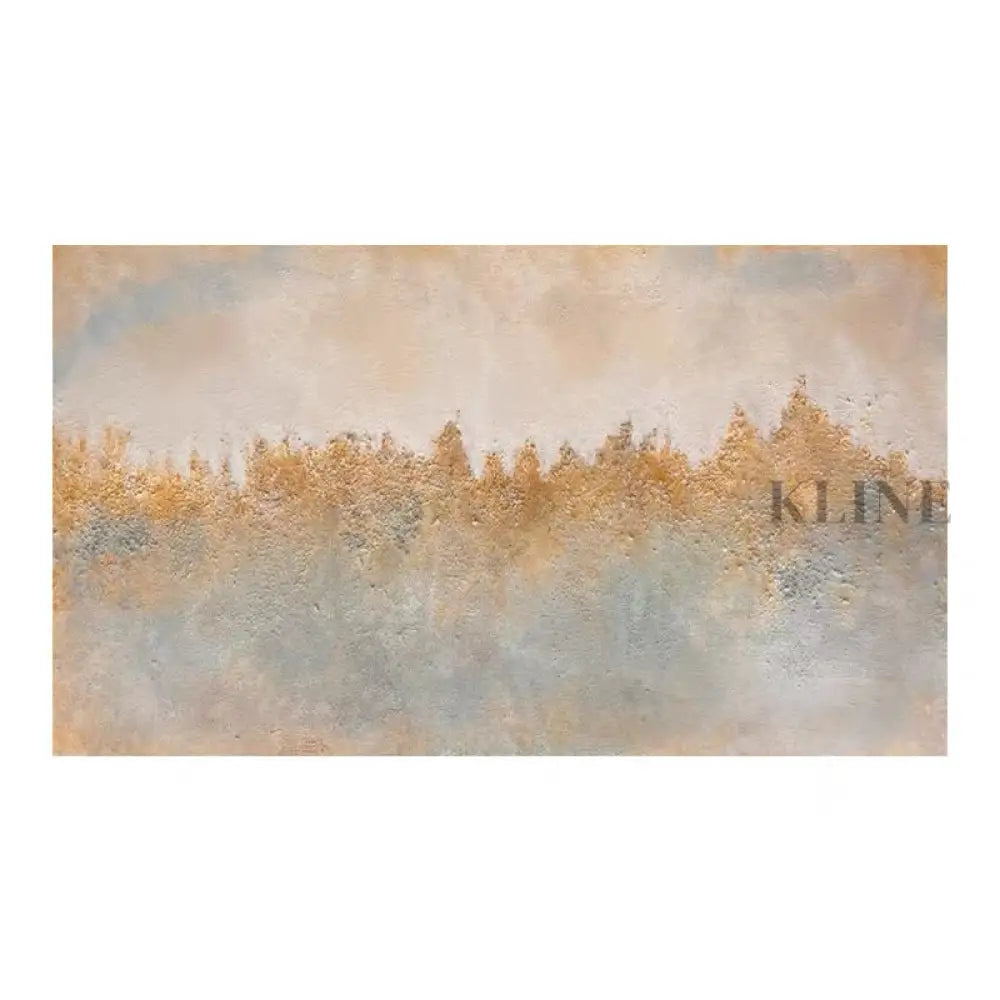 Golden Forest Sleeps - Hand Painting