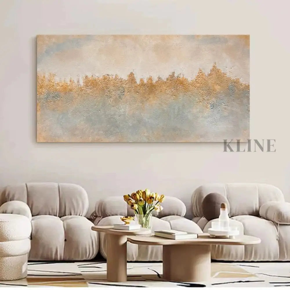 Golden Forest Sleeps - Hand Painting New Arrivals