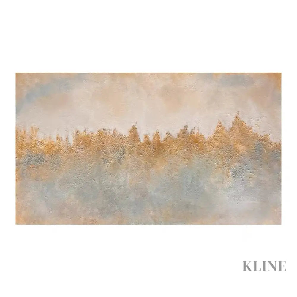 Golden Forest Sleeps - Hand Painting