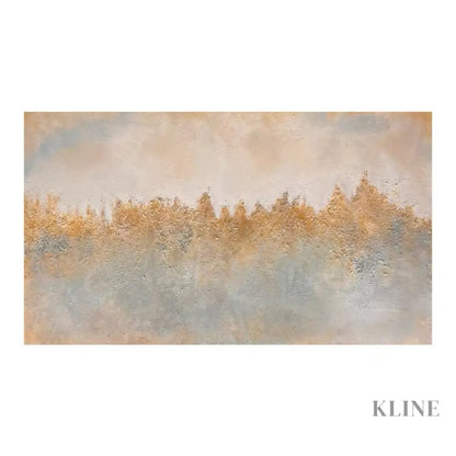 Golden Forest Sleeps - Hand Painting