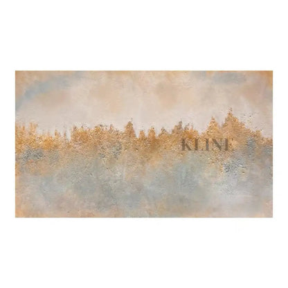 Golden Forest Sleeps - Hand Painting