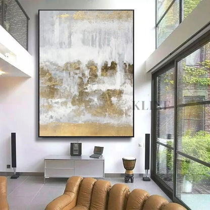 Golden Harmony - Hand Painting