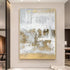Golden Harmony - Hand Painting