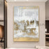 Golden Harmony - Hand Painting
