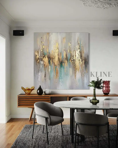 Luminous abstract artwork &