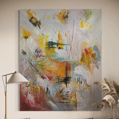 Golden Lane Echoes - Hand Painting