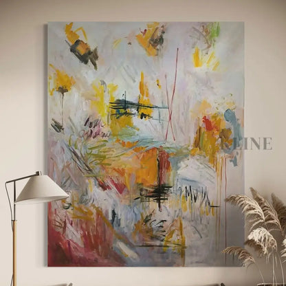 Golden Lane Echoes - Hand Painting