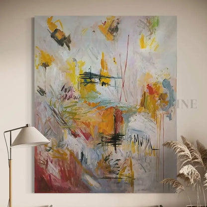 Golden Lane Echoes - Hand Painting