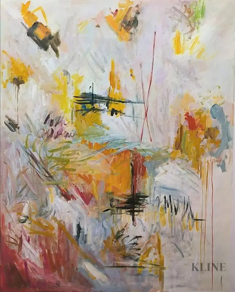 Golden Lane Echoes - Hand Painting