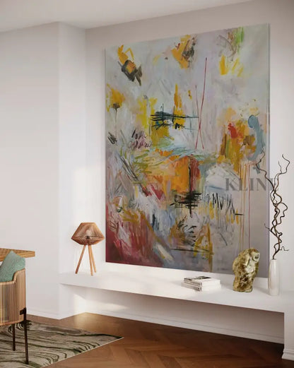 Golden Lane Echoes - Hand Painting