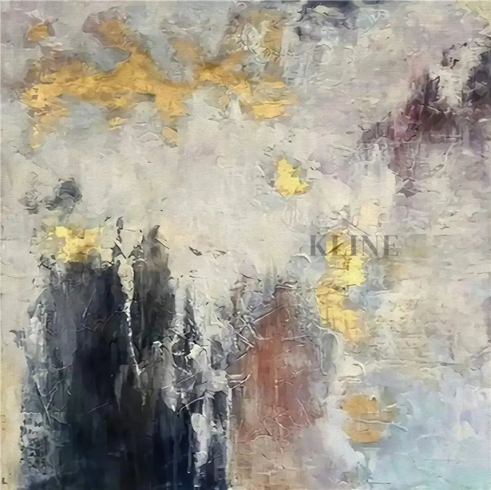 Golden Perfect - Hand Painting Lounge Wall Art
