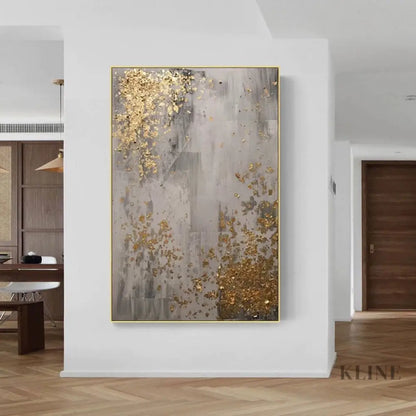 Golden Scatter - Hand Painting