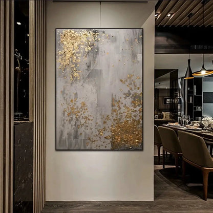 Golden Scatter - Hand Painting